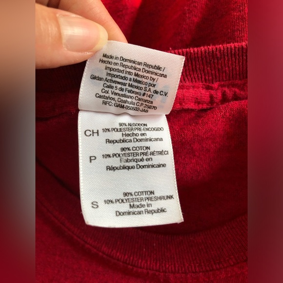 Ithaca is GORGES iconic T-shirt - like new - size S - Gildan 90% cotton 10% poly - Picture 8 of 10